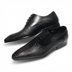 Men's Patterned Wingtip Oxfords: Fashion Nuptial - Event Dress Shoesyes