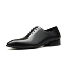 Men's Perforated Derby Shoes: Stylish Wedding Formal Dress Shoesyes