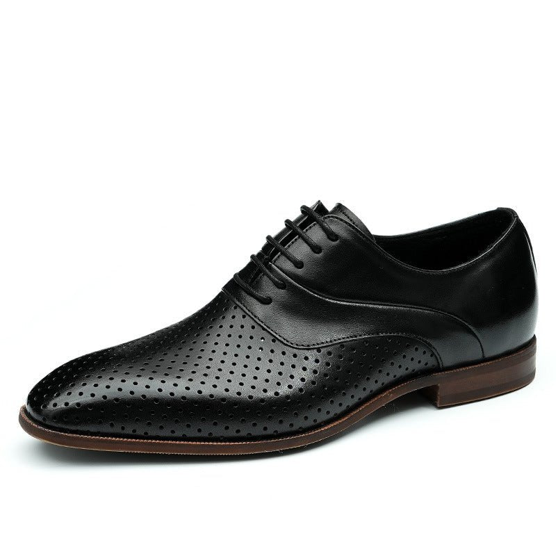 Men's Perforated Oxford | Summer Business Dress Shoesyes