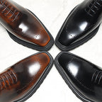 Men's Platform Carved Oxfords: Fashion Bold Gala - Ready Dress Shoesyes