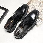Men's Platform Carved Oxfords: Fashion Bold Gala - Ready Dress Shoesyes