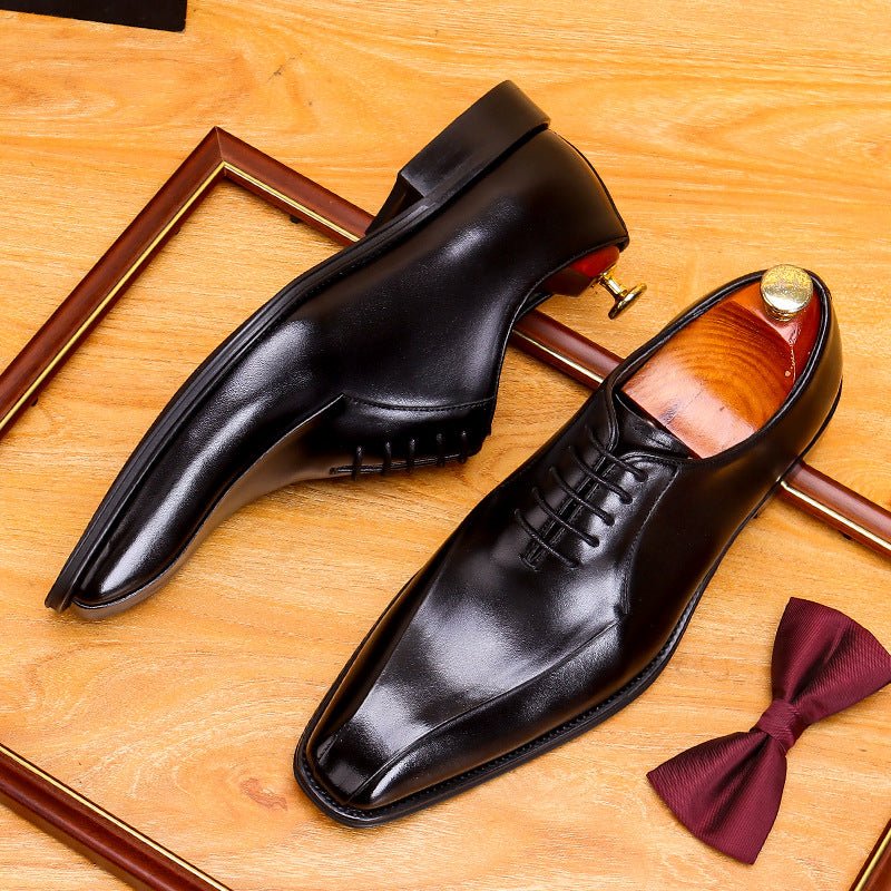 Men's Pointed Toe Oxford | Sharp Fashion Dress Shoesyes