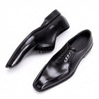 Men's Pointed Toe Oxford | Sharp Fashion Dress Shoesyes