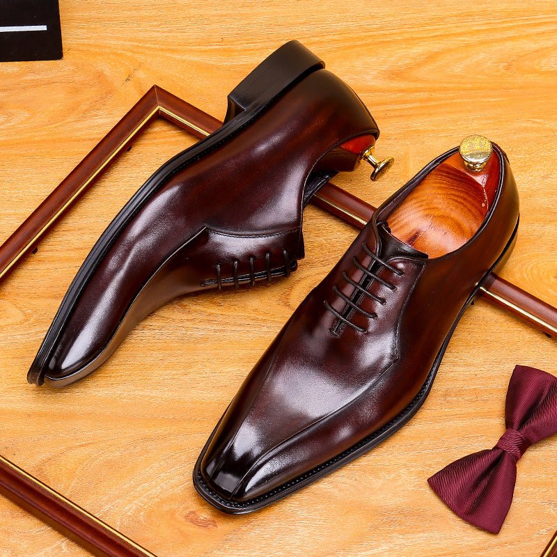 Men's Pointed Toe Oxford | Sharp Fashion Dress Shoesyes