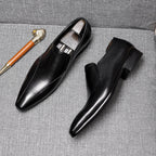 Men's Premium Wedding Dress Loafers: Luxury Formal Shoesyes