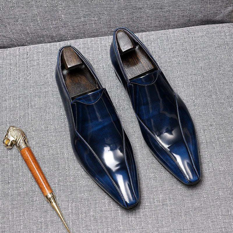 Men's Premium Wedding Dress Loafers: Luxury Formal Shoesyes