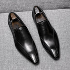 Men's Premium Wedding Dress Loafers: Luxury Formal Shoesyes
