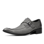 Men's Red Bottom Dress Shoes: Pointed Toe Monkstrap Wedding Shoesyes