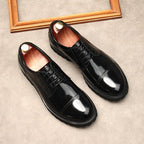 Men's Round Toe Derby Shoes: Modern Party & Prom Formal Shoesyes