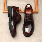 Men's Round Toe Derby Shoes: Modern Party & Prom Formal Shoesyes