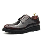 Men's Round Toe Derby Shoes: Modern Party & Prom Formal Shoesyes
