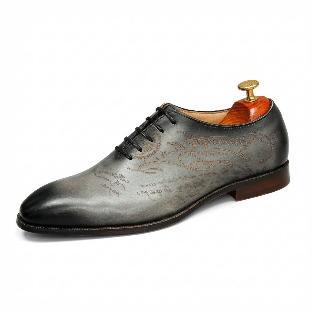 Men's Script Oxford | Artisan Designer Dress Shoesyes