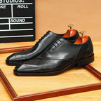 Men's Script Oxford Dress Shoes | Bespoke Artisan Footwearyes