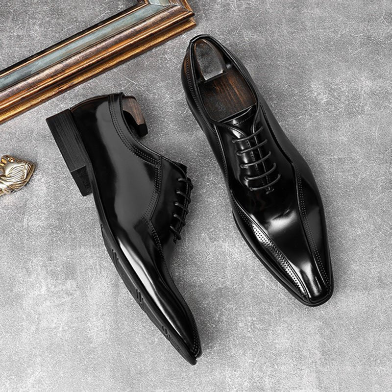 Men's Sculpted Split - Toe Oxfords: Swanky Fashion Wedding Dress Shoesyes