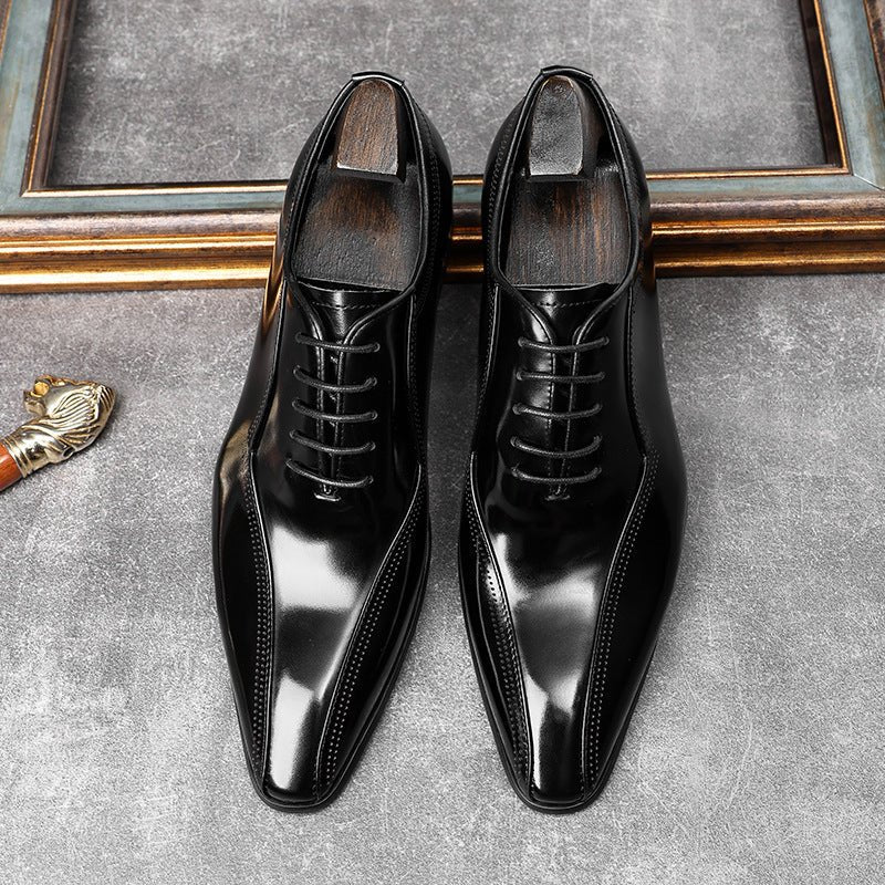 Men's Sculpted Split - Toe Oxfords: Swanky Fashion Wedding Dress Shoesyes