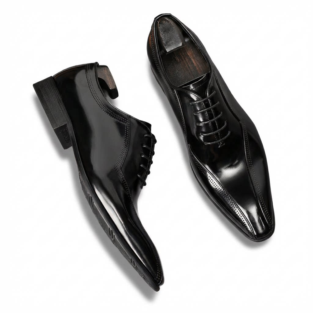 Men's Sculpted Split - Toe Oxfords: Swanky Fashion Wedding Dress Shoesyes