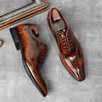Men's Sculpted Split - Toe Oxfords: Swanky Fashion Wedding Dress Shoesyes
