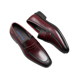 Men's Square Toe Slip-On Dress Shoes
