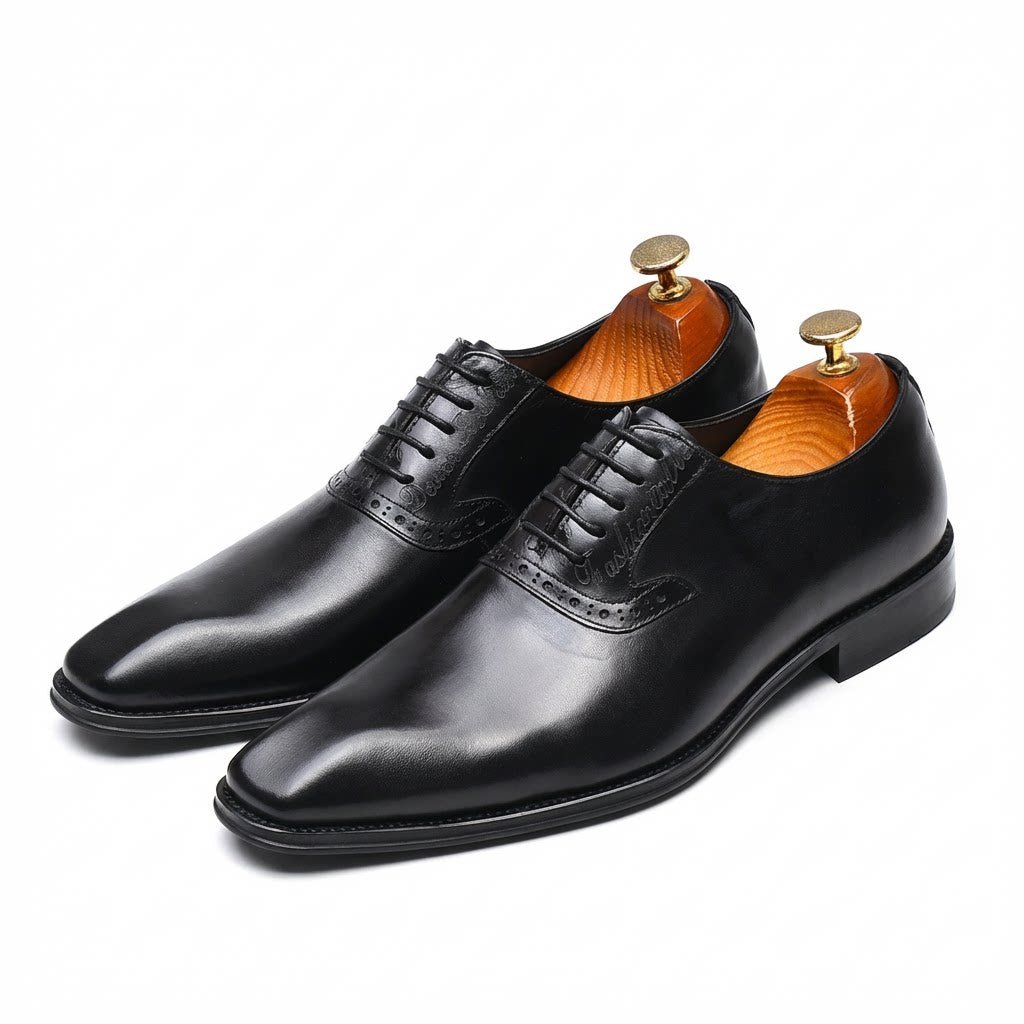 Men's Square Toe Oxford | Classic Professional Dress Shoesyes