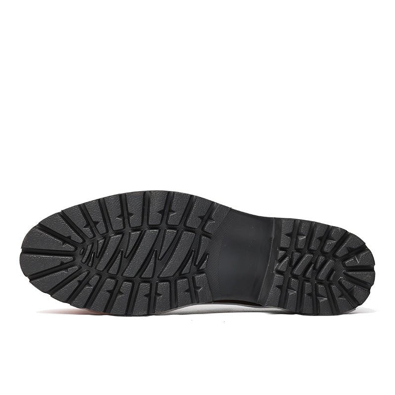 Men's Thick Sole Derby Shoes: Fashion Party Formal Dress Shoesyes