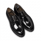 Men's Thick Sole Derby Shoes: Fashion Party Formal Dress Shoesyes