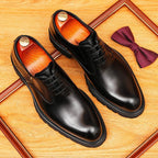 Men's U - Tip Oxford Dress Shoes | Avant - Garde Platform Footwearyes