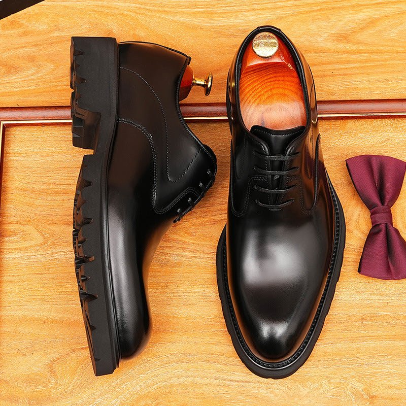 Men's U - Tip Oxford Dress Shoes | Avant - Garde Platform Footwearyes