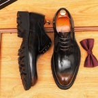 Men's U - Tip Oxford Dress Shoes | Avant - Garde Platform Footwearyes