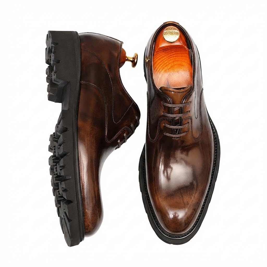 Men's U - Tip Oxford Dress Shoes | Avant - Garde Platform Footwearyes