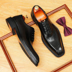 Men's U - Tip Oxford Dress Shoes | Modern Classic Business Footwearyes