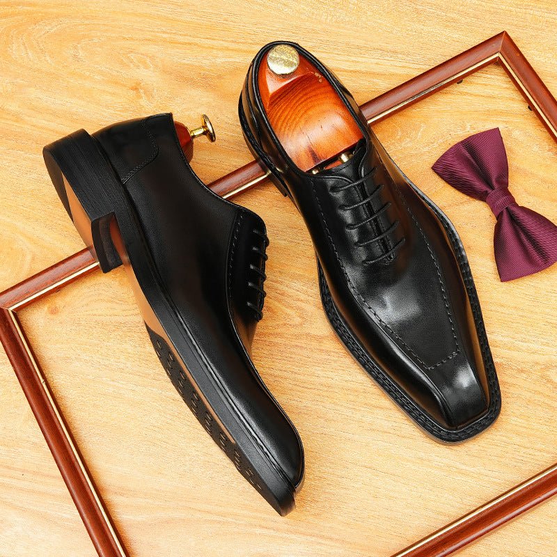 Men's U - Tip Oxford Dress Shoes | Modern Classic Business Footwearyes