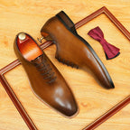 Men's Wholecut Oxford Dress Shoes | Elite Designer Footwearyes