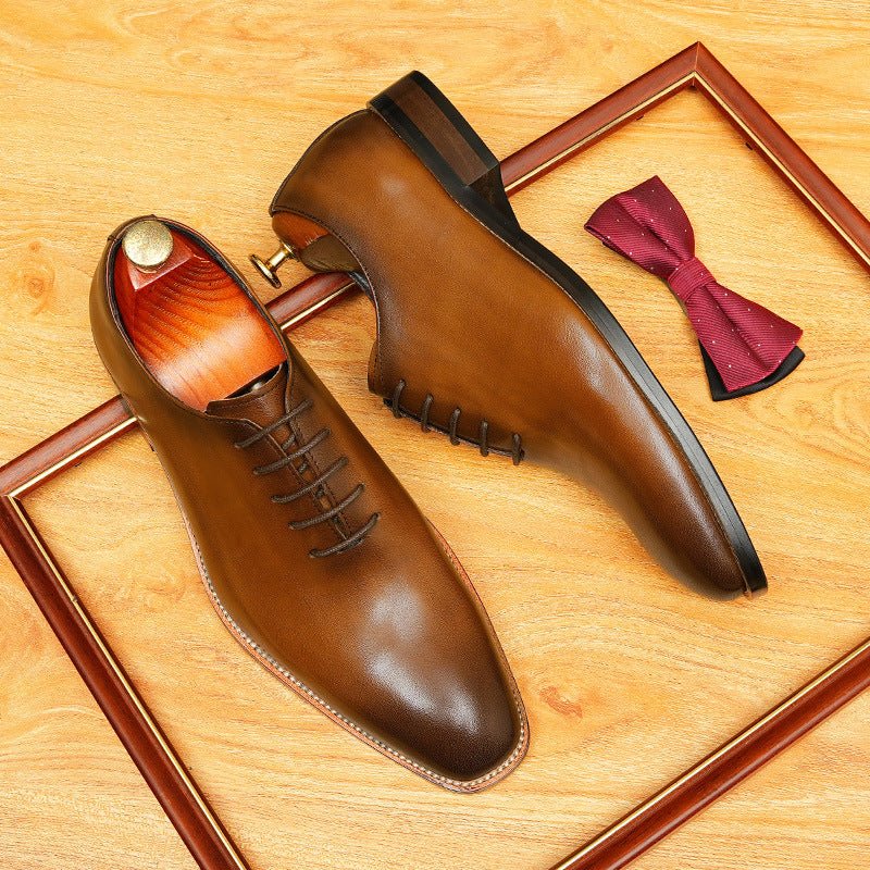 Men's Wholecut Oxford Dress Shoes | Elite Designer Footwearyes