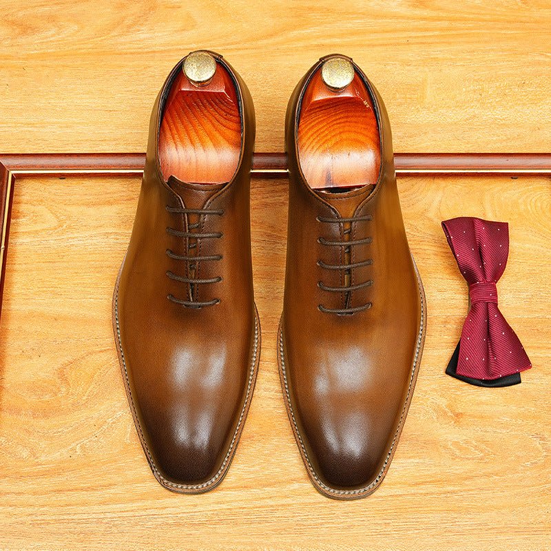 Men's Wholecut Oxford Dress Shoes | Elite Designer Footwearyes
