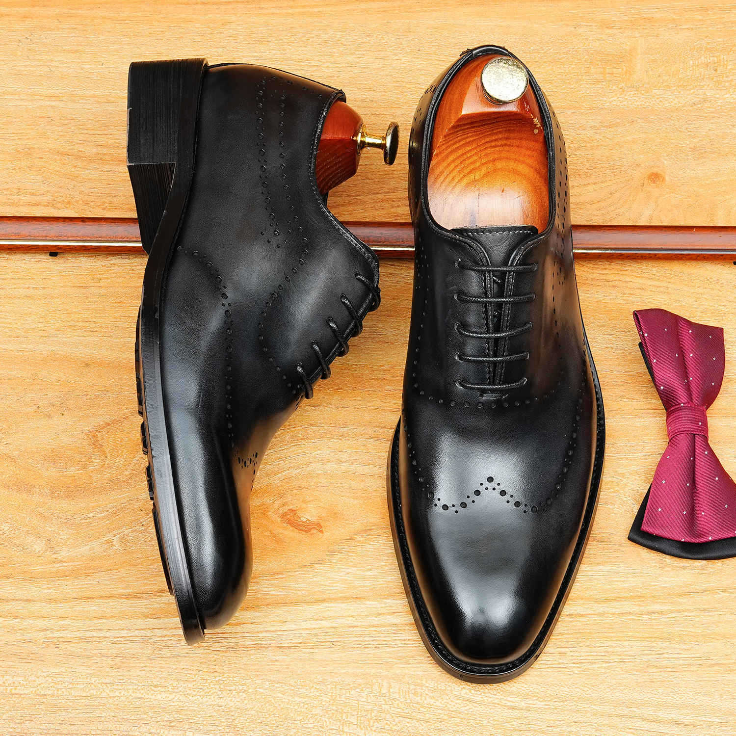 Men's Wingtip Brogue Oxford | Italian Fashion Dress Shoesyes