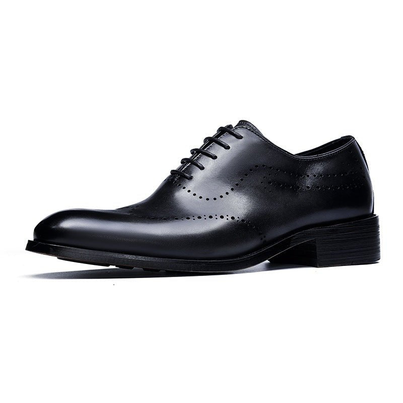 Men's Wingtip Brogue Oxford | Italian Fashion Dress Shoesyes