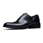Men's Wingtip Brogue Oxford | Italian Fashion Dress Shoesyes