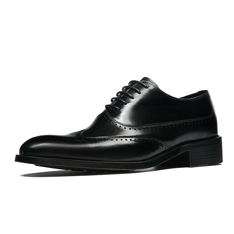 Men's Wingtip Brogue Oxford | Rugged Luxury Dress Shoesyes