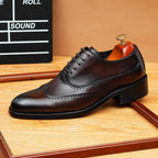 Men's Wingtip Brogue Oxford | Rugged Luxury Dress Shoesyes