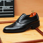 Men's Wingtip Brogue Oxford | Rugged Luxury Dress Shoesyes