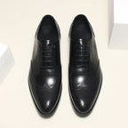 Men's Wingtip Brogue Oxfords: Fashion Matrimonial Wedding Dress Shoesyes