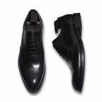 Men's Wingtip Brogue Oxfords: Fashion Matrimonial Wedding Dress Shoesyes