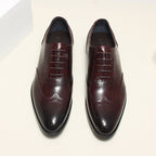 Men's Wingtip Brogue Oxfords: Fashion Matrimonial Wedding Dress Shoesyes