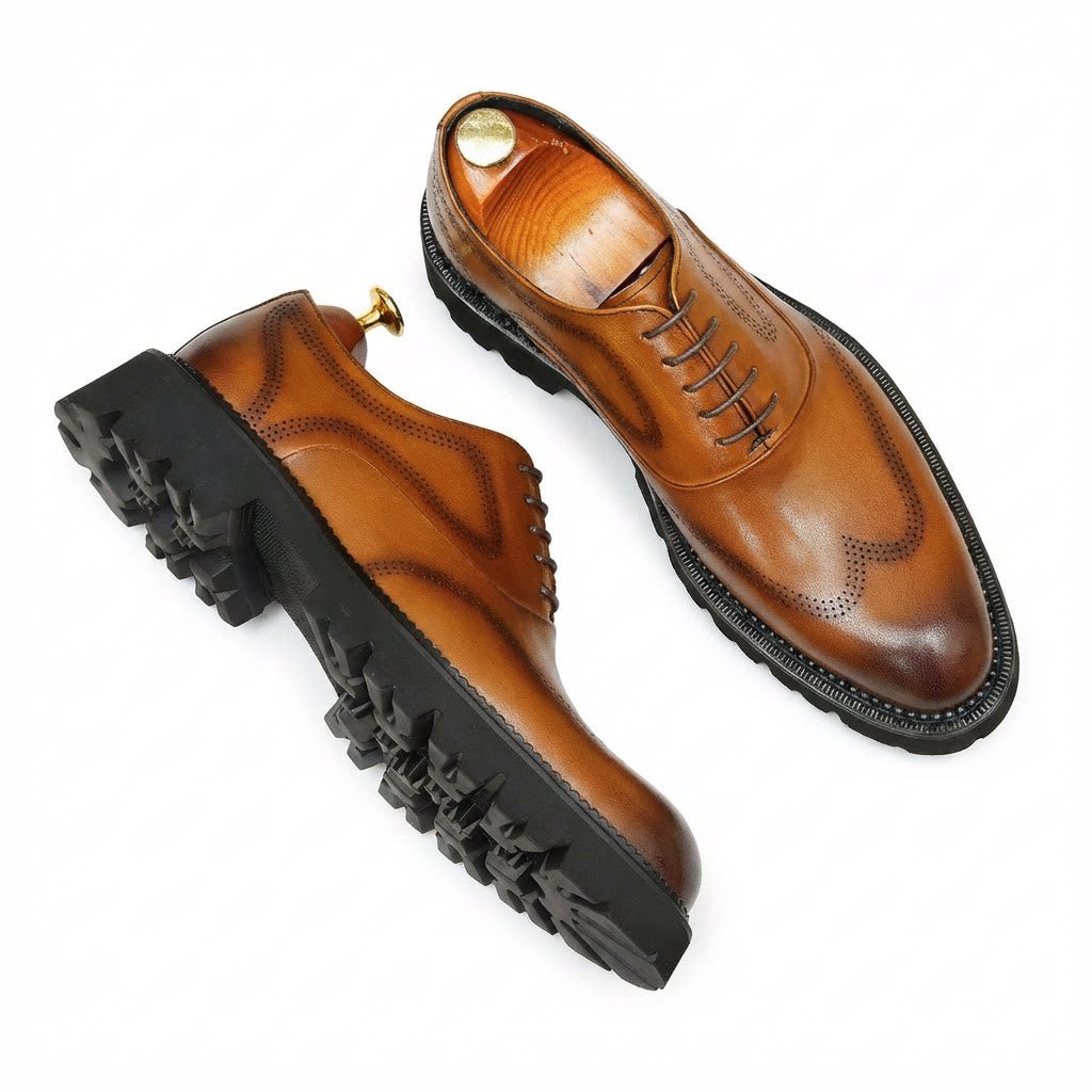 Men's Wingtip Oxford Dress Shoes | Contemporary Rugged Luxuryyes