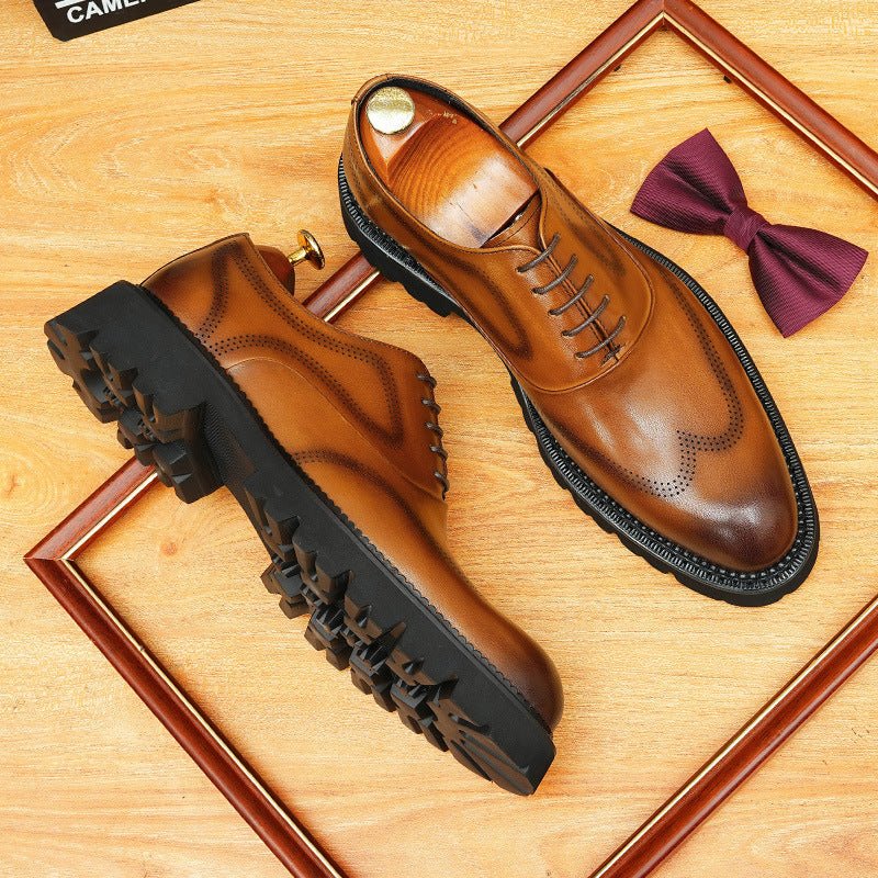 Men's Wingtip Oxford Dress Shoes | Contemporary Rugged Luxuryyes