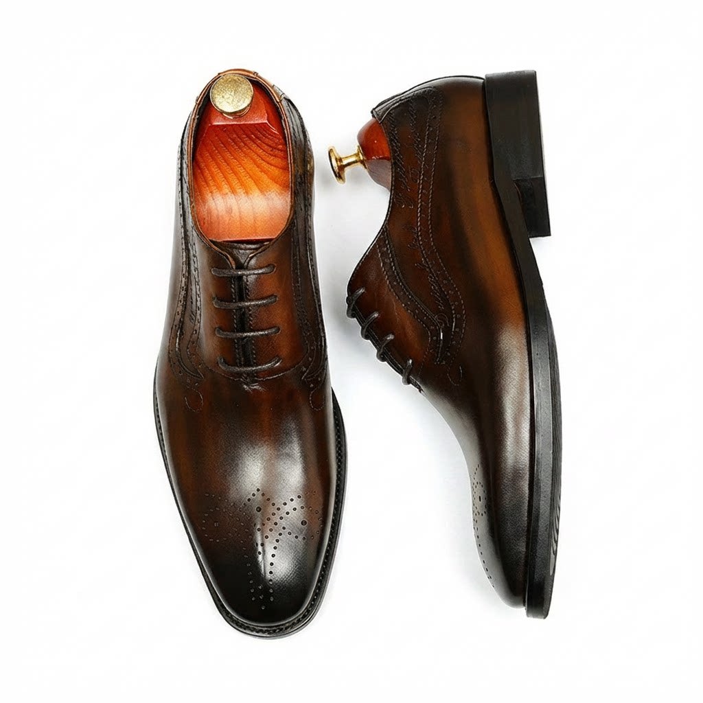 Men's Wingtip Oxford Dress Shoes | Elite Designer Footwearyes