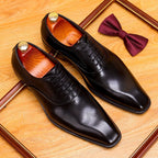 Men's Wingtip Square Toe Oxford | Italian Artisan Dress Shoesyes