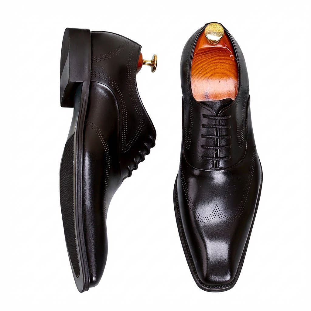 Men's Wingtip Square Toe Oxford | Italian Artisan Dress Shoesyes