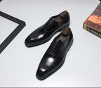 Men's Wood - Grain Cap Toe Oxfords: Fashion Rite Wedding Dress Shoesyes