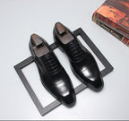 Men's Wood - Grain Cap Toe Oxfords: Fashion Rite Wedding Dress Shoesyes